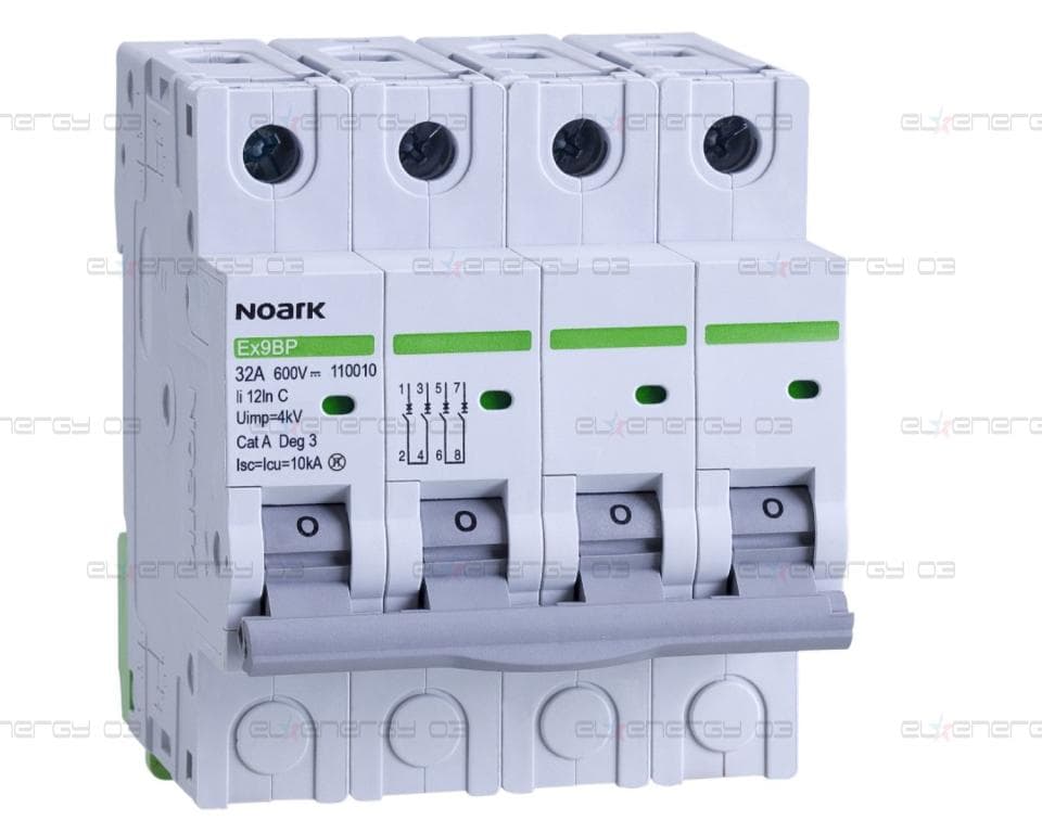 DC Миниатюрни Автоматични Прекъсвачи Ex9BP 4P DC600V C1