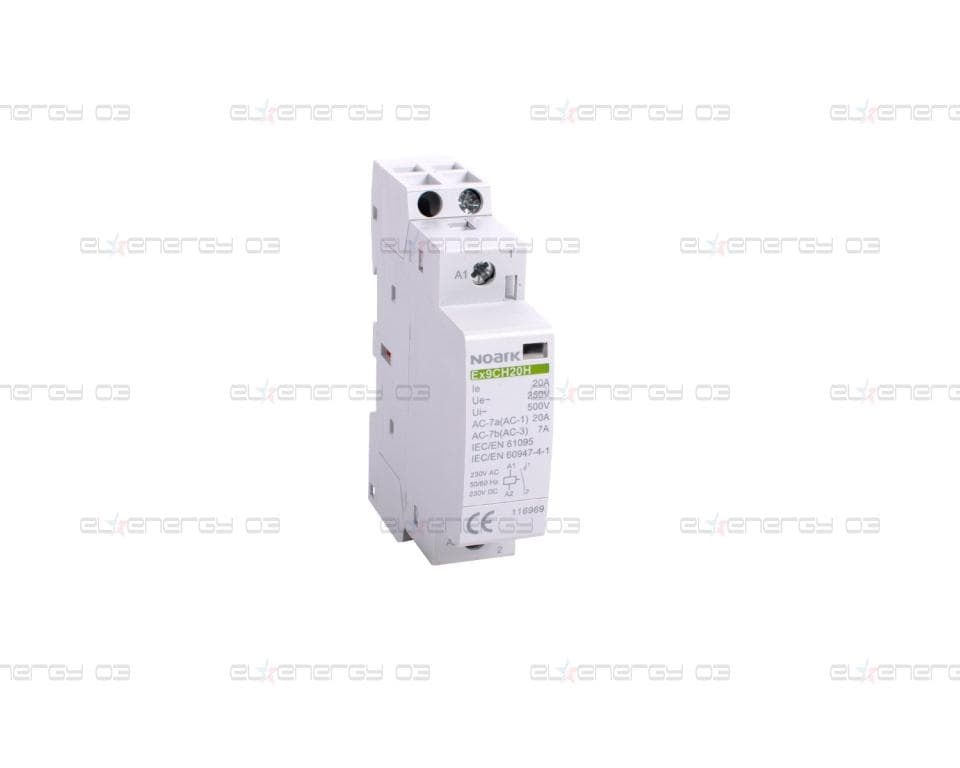 Безшумни инсталационни контактори Ex9CH20H 10 230V AC/DC