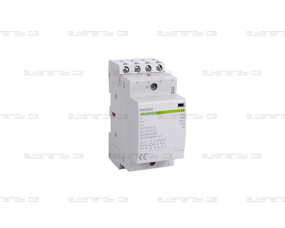 Безшумни инсталационни контактори Ex9CH16H 30 230V AC/DC