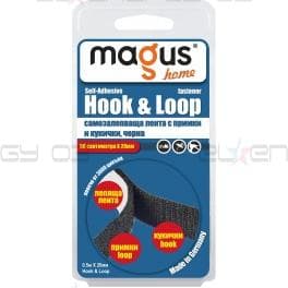 MAGUS 1500 Лепяща лента Hook&Loop 2x 50 cм./2м