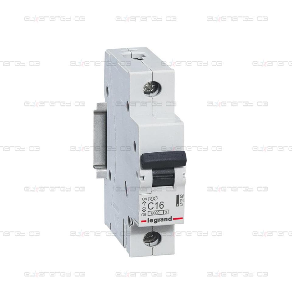 Автоматичен прекъсвач RX3 1P 16A крива С 6kA Legrand
