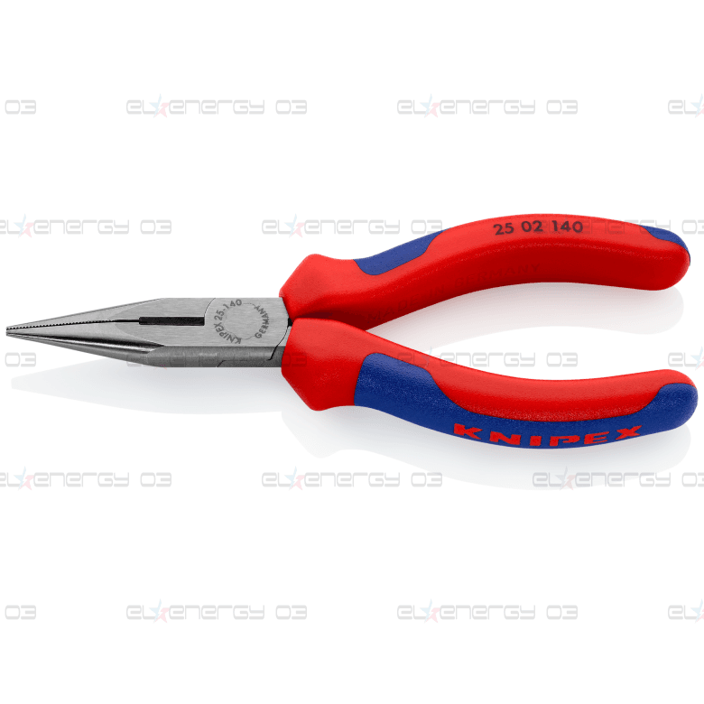 Клещи резачки с остър връх, синьо-червена ръкохватка 140мм, Knipex