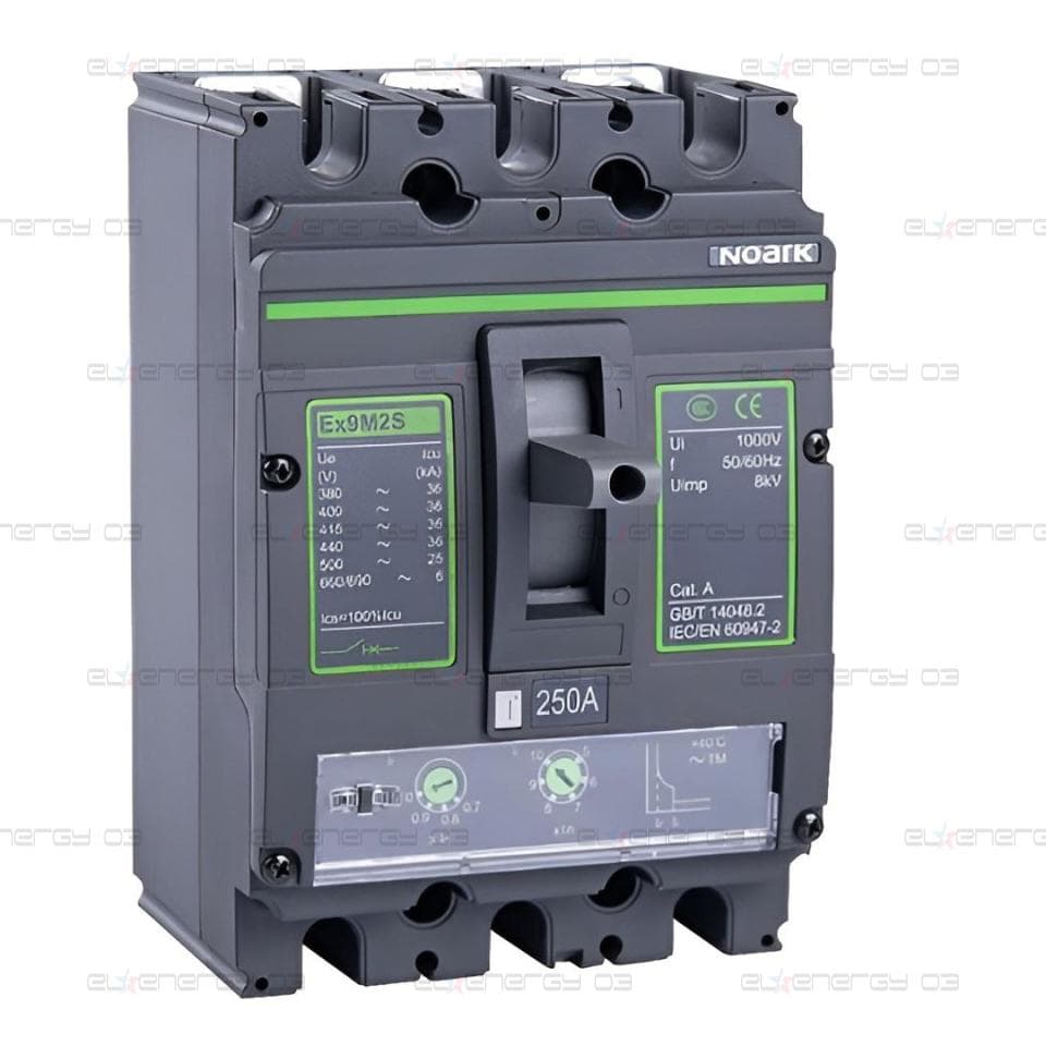 Автоматичeн прекъсвач с лят корпус M2, Icu=Ics=36kA, In=125A, 3P